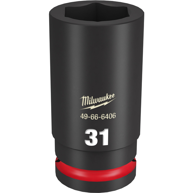 SHOCKWAVE Impact Duty™ 3/4" Drive 6 Point Sockets, Metric, Deep