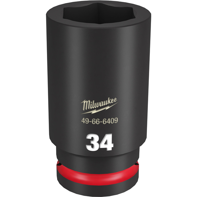 SHOCKWAVE Impact Duty™ 3/4" Drive 6 Point Sockets, Metric, Deep