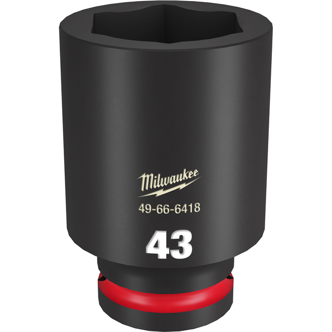SHOCKWAVE Impact Duty™ 3/4" Drive 6 Point Sockets, Metric, Deep