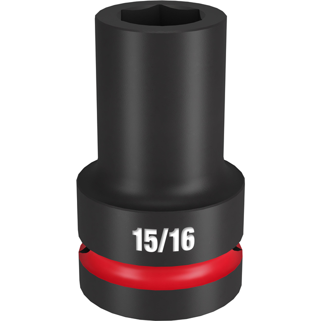 SHOCKWAVE Impact Duty™ 1" Drive 6 Point Sockets, SAE, Shallow