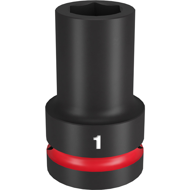 SHOCKWAVE Impact Duty™ 1" Drive 6 Point Sockets, SAE, Shallow