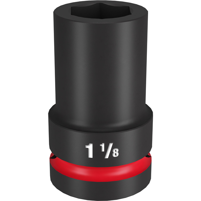 SHOCKWAVE Impact Duty™ 1" Drive 6 Point Sockets, SAE, Shallow