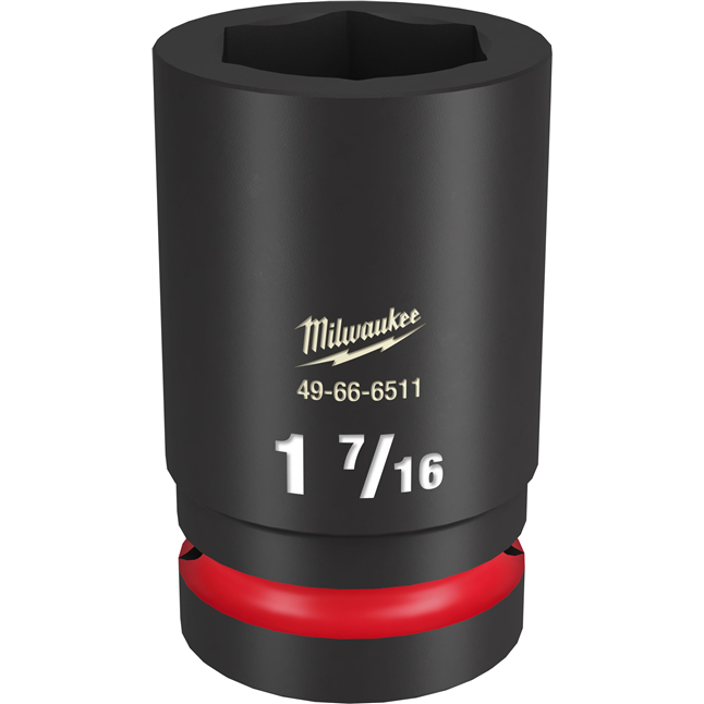 SHOCKWAVE Impact Duty™ 1" Drive 6 Point Sockets, SAE, Shallow