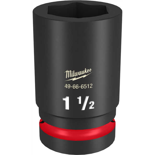 SHOCKWAVE Impact Duty™ 1" Drive 6 Point Sockets, SAE, Shallow