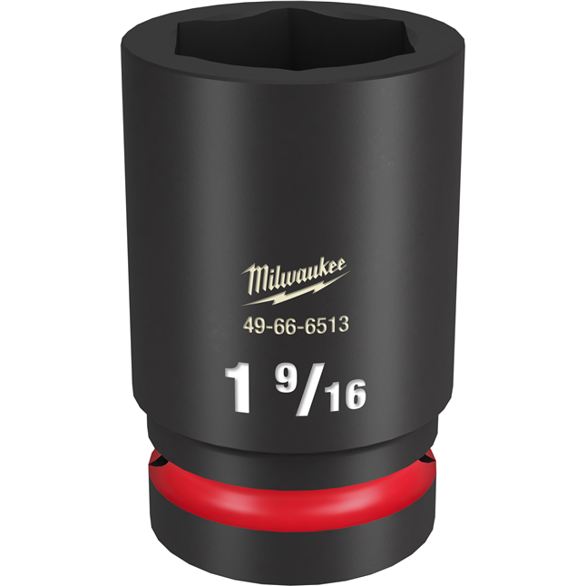 SHOCKWAVE Impact Duty™ 1" Drive 6 Point Sockets, SAE, Shallow