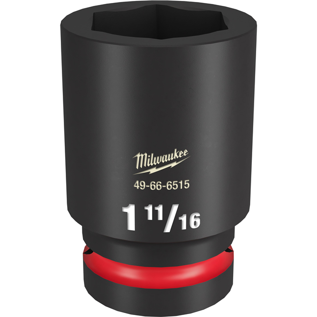 SHOCKWAVE Impact Duty™ 1" Drive 6 Point Sockets, SAE, Shallow