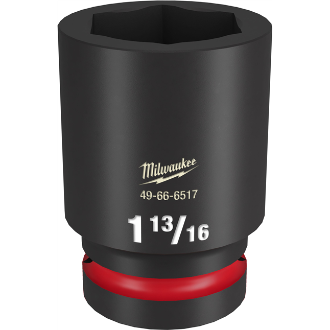 SHOCKWAVE Impact Duty™ 1" Drive 6 Point Sockets, SAE, Shallow