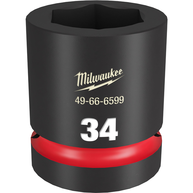 SHOCKWAVE Impact Duty™ 1" Drive 6 Point Sockets, Metric, Shallow