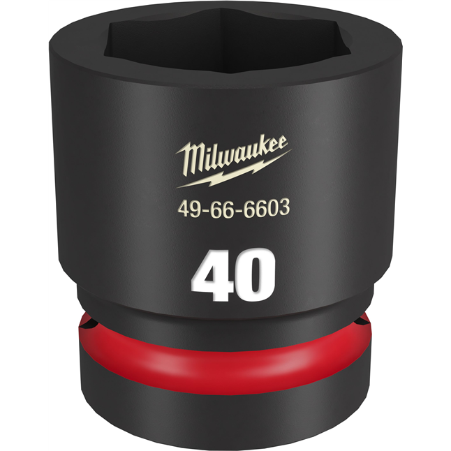 SHOCKWAVE Impact Duty™ 1" Drive 6 Point Sockets, Metric, Shallow