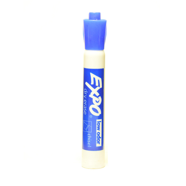 Expo Low Odor Dry Erase Markers, Chisel Tip