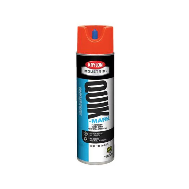 Krylon® Industrial Quik-Mark™ WaterBased Inverted Fluorescent Marking Paints