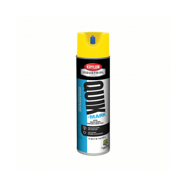 Krylon® Industrial Quik-Mark™ WaterBased Inverted APWA Marking Paints, 20 oz
