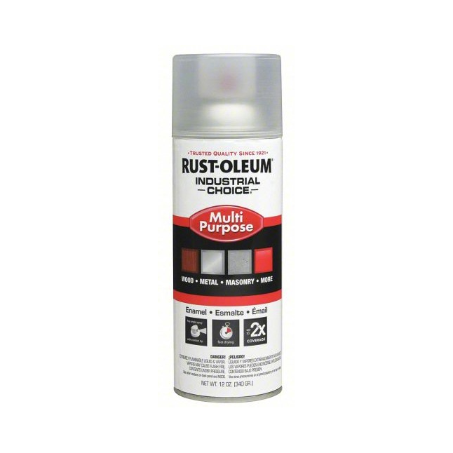 RUST-OLEUM® Industrial 1600 Multi-Purpose Aerosol Spray Paint, 12oz