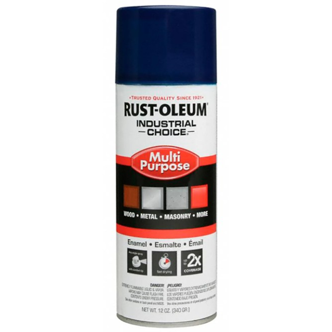 RUST-OLEUM® Industrial 1600 Multi-Purpose Aerosol Spray Paint, 12oz