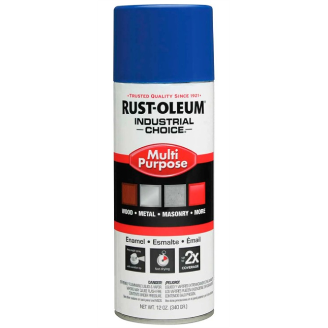 RUST-OLEUM® Industrial 1600 Multi-Purpose Aerosol Spray Paint, 12oz
