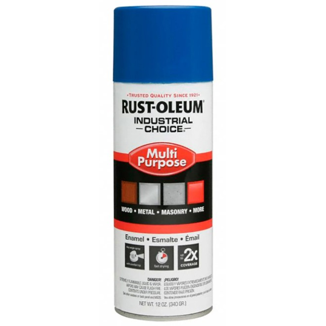 RUST-OLEUM® Industrial 1600 Multi-Purpose Aerosol Spray Paint, 12oz
