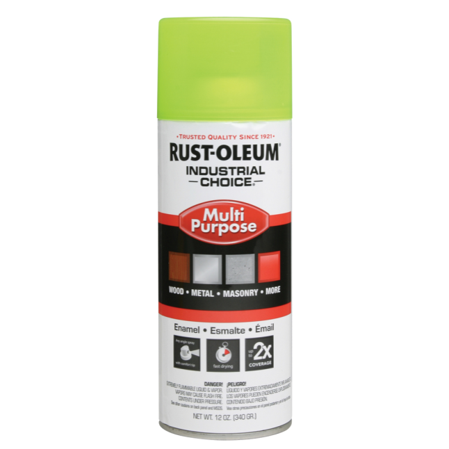RUST-OLEUM® Industrial 1600 Multi-Purpose Aerosol Spray Paint, 12oz