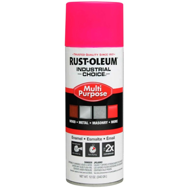 RUST-OLEUM® Industrial 1600 Multi-Purpose Aerosol Spray Paint, 12oz