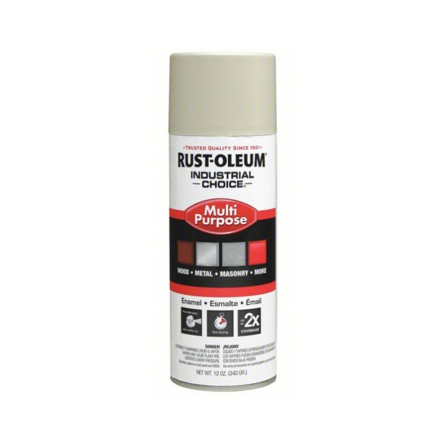 RUST-OLEUM® Industrial 1600 Multi-Purpose Aerosol Spray Paint, 12oz