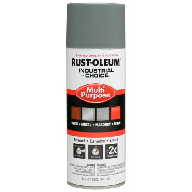 RUST-OLEUM® Industrial 1600 Multi-Purpose Aerosol Spray Paint, 12oz