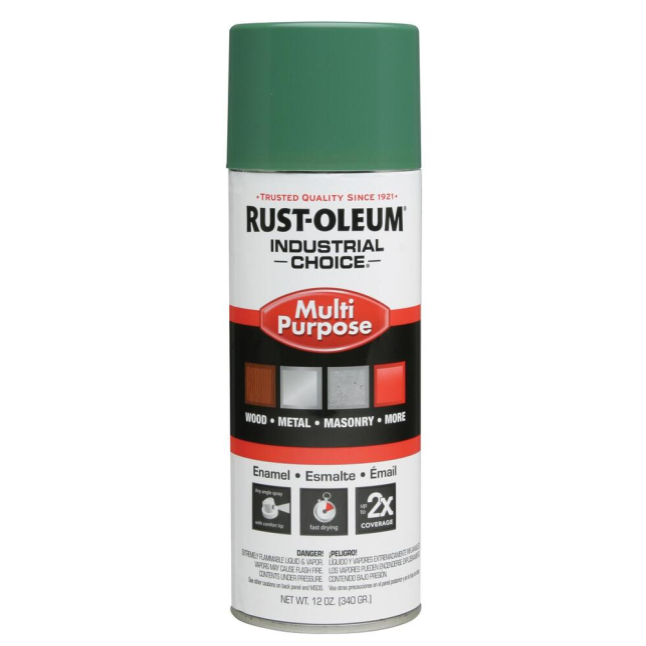 RUST-OLEUM® Industrial 1600 Multi-Purpose Aerosol Spray Paint, 12oz