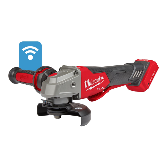 M18 FUEL™ 4-1/2" / 5" Braking Grinder with ONE-KEY™ Paddle Switch, No Lock