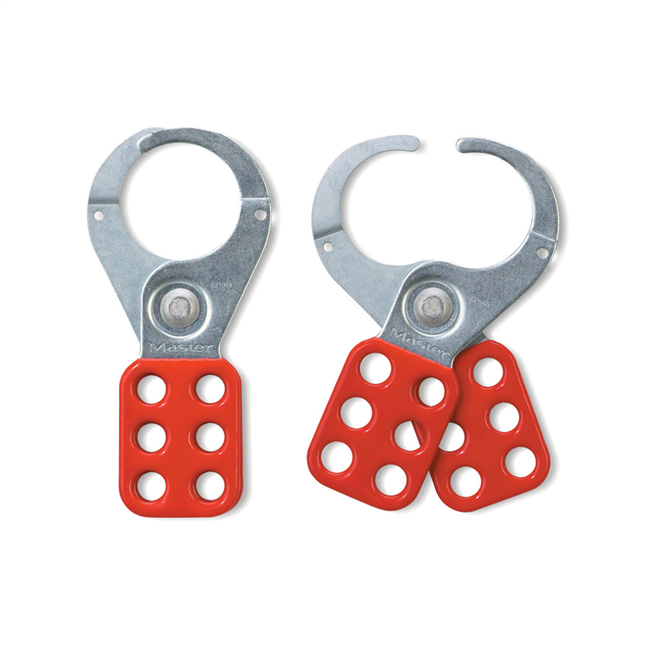 Master Lock® Lockout Hasp with 1/2" Diameter Jaws