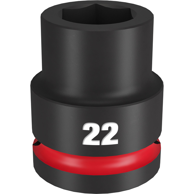 SHOCKWAVE Impact Duty™ 3/4" Drive 6 Point Sockets, Metric, Shallow