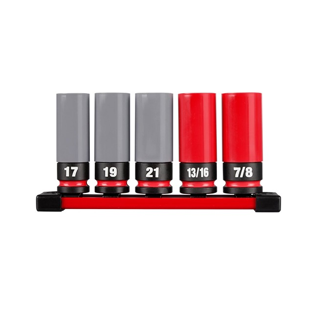 SHOCKWAVE Impact Duty™ 1/2 Drive SAE & Metric 5PC Lug Nut Wheel Socket Set