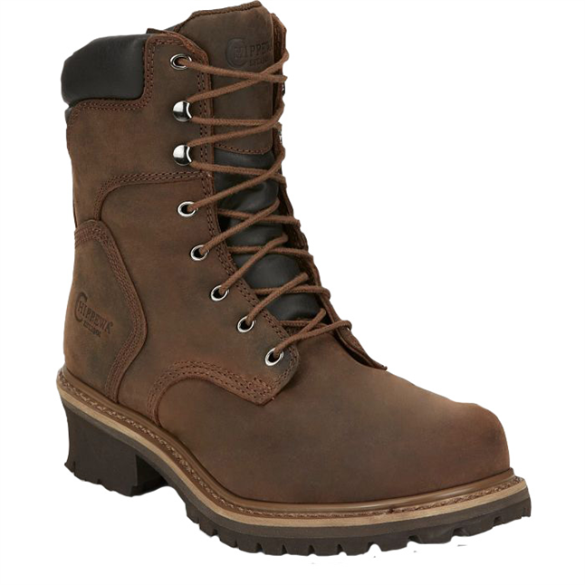 Chippewa Men's 8" Hador 400g Insulated Steel Toe Logger Boot