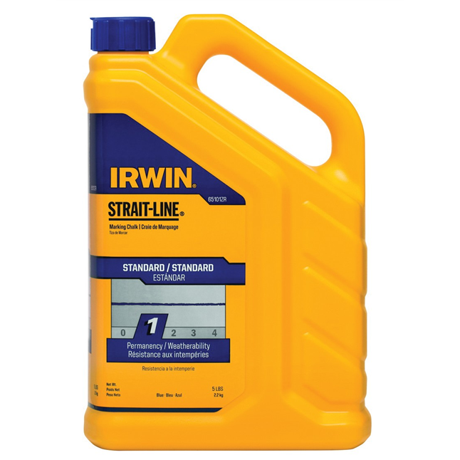 Irwin® Strait-Line® 5lb Blue Temporary Marking Chalk
