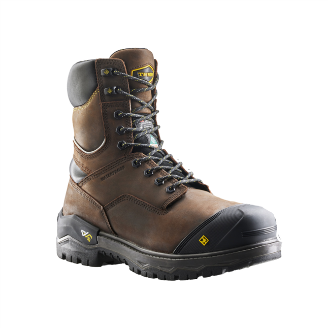 Terra Men's 8" Gantry LXI 400g Puncture Resistant Waterproof Composite Toe Work Boot