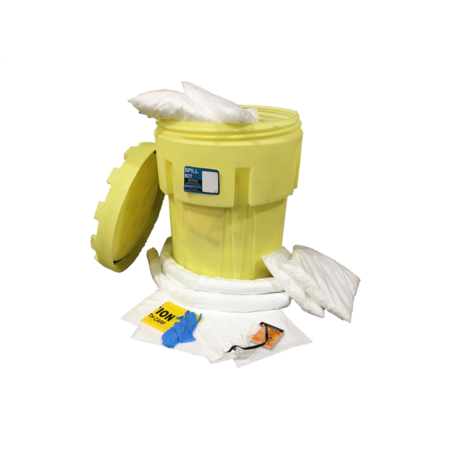 Oil Only 55 Gallon Overpack Spill Kit