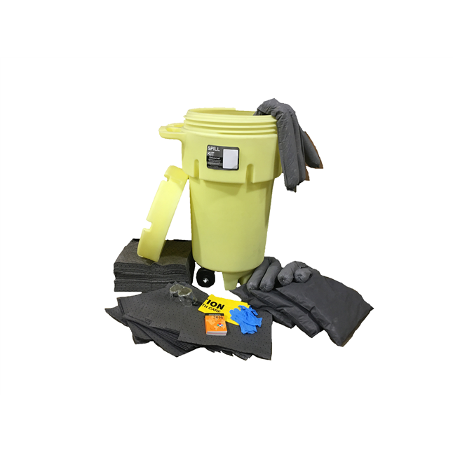 Universal 50 Gallon Wheeled Overpack Spill Kit