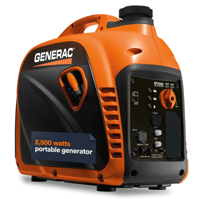 Generac 2500 Watt Portable Inverter Generator w/ COSENSE®