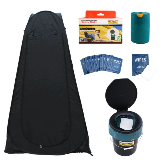 PrepWell Privacy Tent Shelter Kit