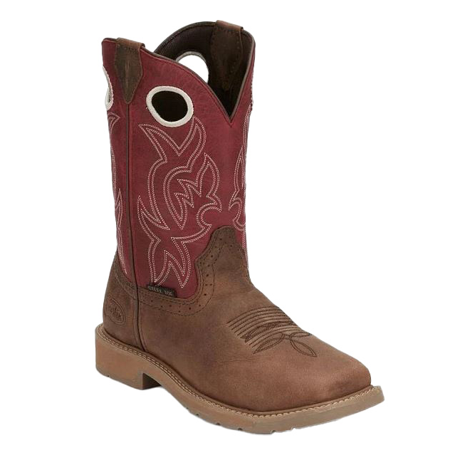 Justin Men's 11" All Around Steel Toe Boot