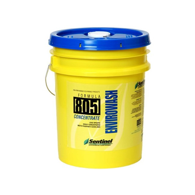 Sentinel 805 Envirowash TSP Lead Dust Cleaner, 5 Gallon Pail