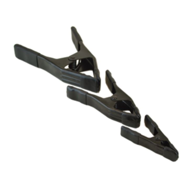 Bessey Steel Spring Clamp with Black Tips & Handle