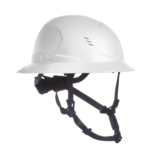 V-Gard Type 2 Class Full Brim Safety Helmet, Vented