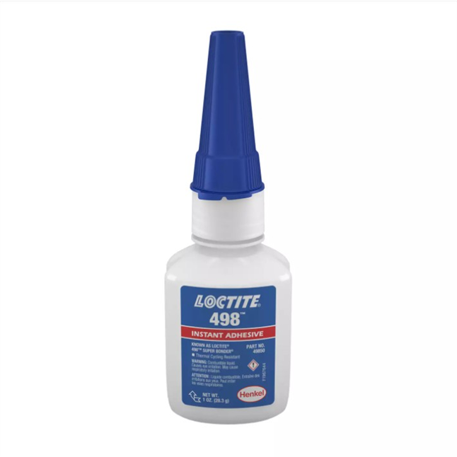 Loctite® 498 Super Bond Instant Adhesive, Clear, 1oz