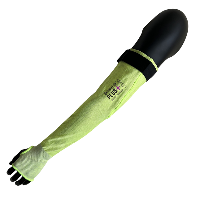 Extraflex® Plus ANSI A6 cut sleeve W/thumb hole, 18"