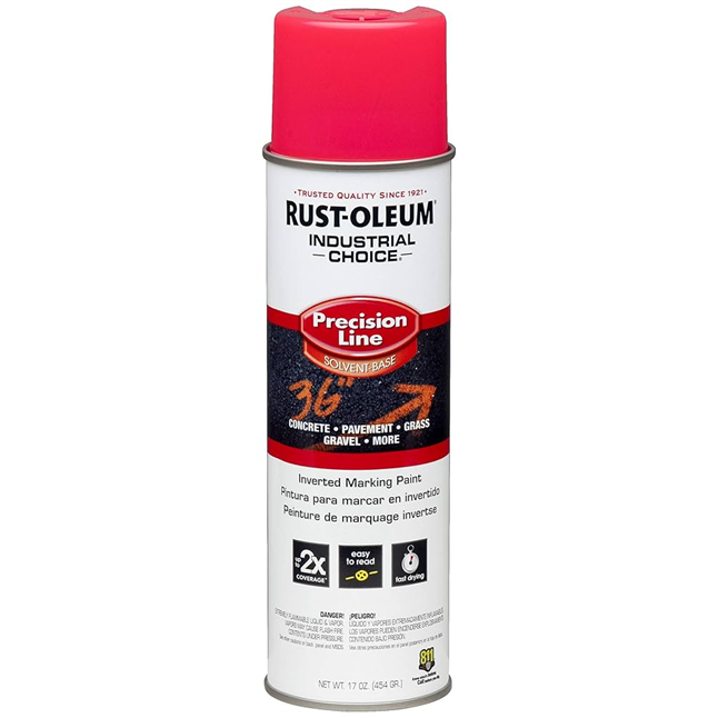 RUST-OLEUM® M1600 Solvent Based Precision Line Marking Paint