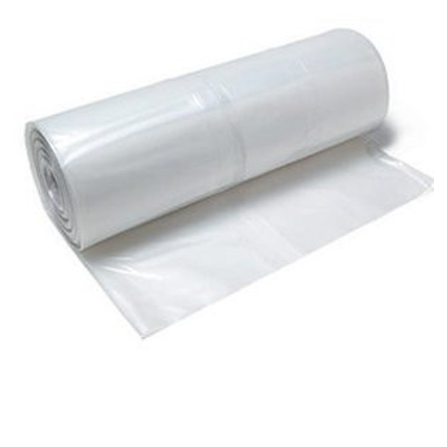 Clear 10 mil Poly Sheeting, 20' x 100'