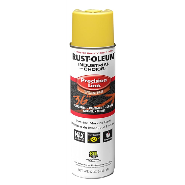 RUST-OLEUM® M1600 Solvent Based Precision Line Marking Paint