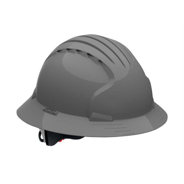 Evolution® Deluxe Full Brim Type I Hard Hat w/ 6-Point Ratchet Suspension
