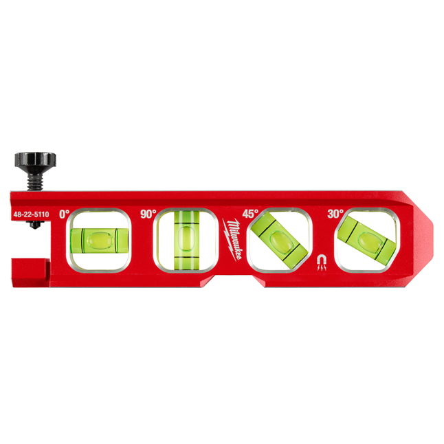 Milwaukee® 6.5" Pipe Lock Billet Torpedo Level