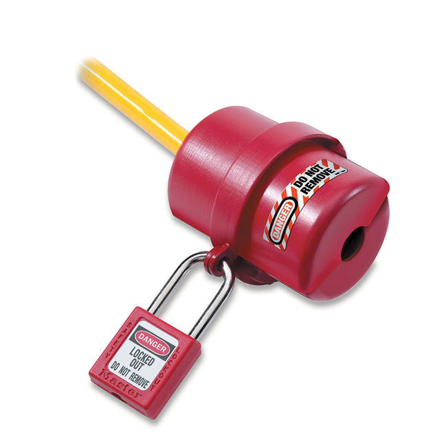 Master Lock® Rotating Electrical Plug Lockout