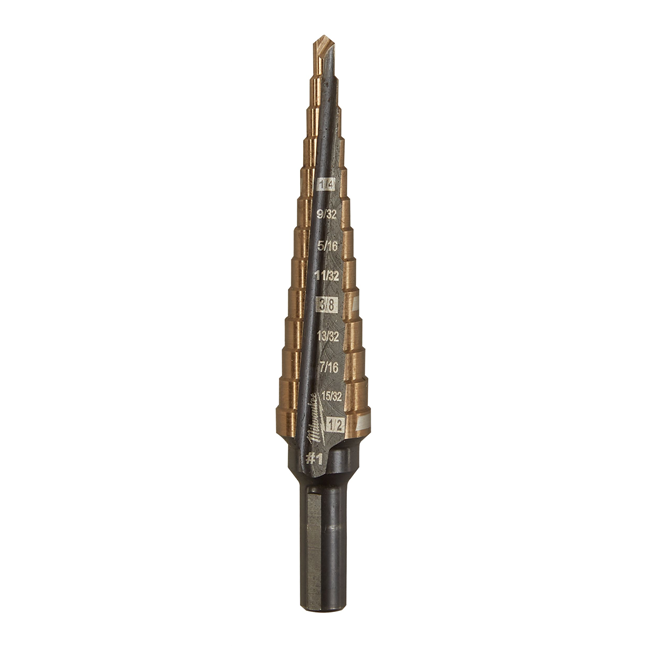 Milwaukee® Cobalt Step Drill Bit