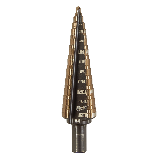 Milwaukee® Cobalt Step Drill Bit